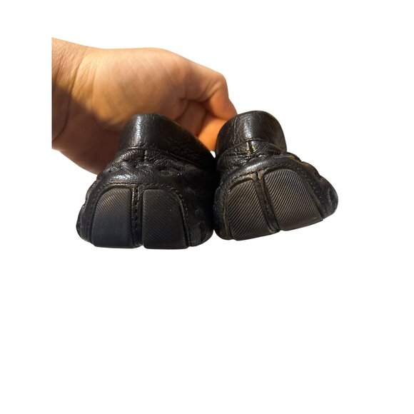 Cole Haan Mens Black Leather Driving Moccasins Loafers Shoes 8.5B Comfortable Ca - Picture 5 of 8